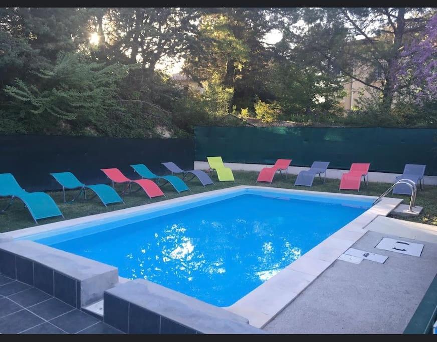 Charmant Studio Le Clos D'Aix Parking Prive Gratuit Et Piscine Aix-en-Provence Exterior photo